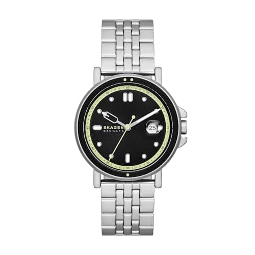 Image of Skagen Men's Watch Signatur Sport Three-Hand Date, Silver Stainless Steel, SKW6919