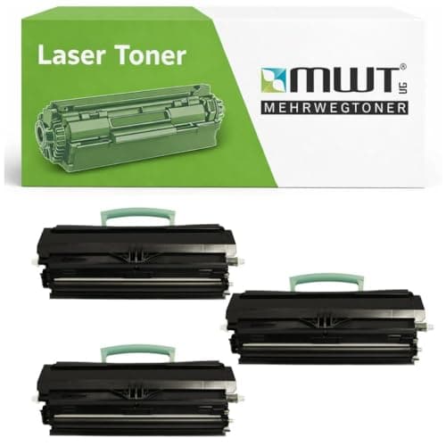 Image of Mehrwegtoner Toner 3X Compatible with Dell 2330 2350 Replaces 593-10337 PK492 Black XN009 Black with 15% More Performance