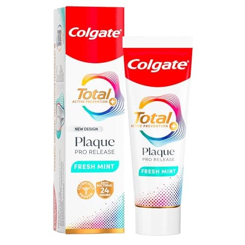 Image of Colgate Total Plaque Pro-Release Fresh Mint Toothpaste 75ml