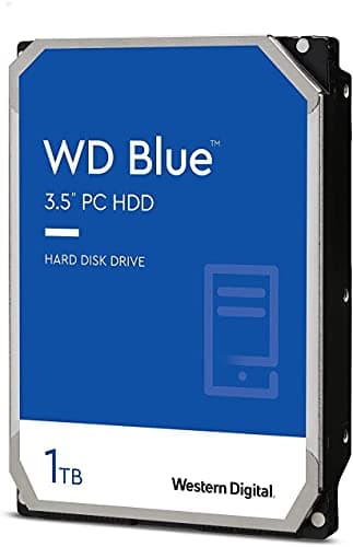 Image of Western Digital WD10EZEX - WD 1TB CAVIAR BLUE 64MB 7200RPM 3.5 INCH DESKTOP SATA 6Gb/SEC INTERNAL HDD