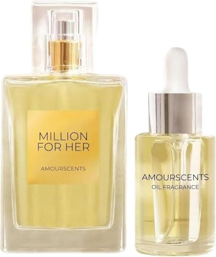Image of Amour Scents - Le Vi Est Bella Inspired Perfume 50ml & Essential Oil 10ml Bundle Set - Extrait De Parfum & Essential Oil Aromatherapy for Women, Long-Lasting Luxurious Fragrance - Beauty of Life