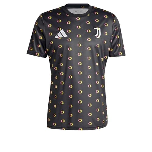 Image of adidas Mens Juventus Pre Match Shirt 2024 2025 Adults Black XL