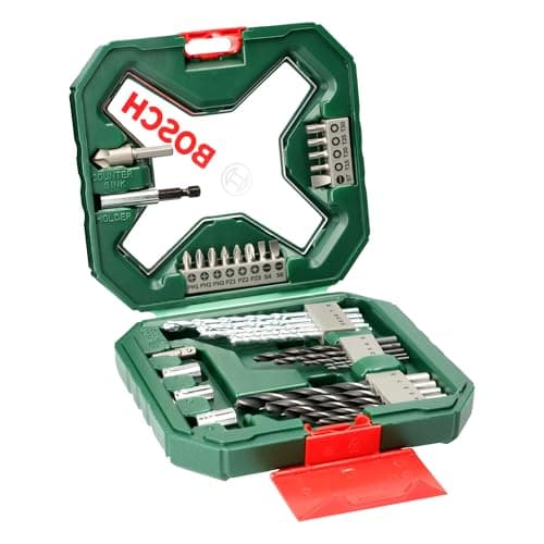 Image of Bosch 34pc. X-Line Drill and Screwdriver Bit Set (for Wood, Masonary and Metal, Accessories Drill and Screwdriver)