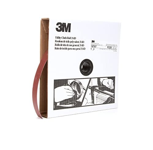 Image of 3M Utility Cloth Roll 314D, 1 in x 50 yd P220 J-weight