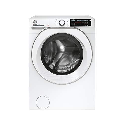 Image of Hoover HW 48AMC/1-S H-WASH 500 Washing Machine Smart 8 kg, 1400 Rotations, WiFi + Bluetooth, Front Loader, Steam Function, Inverter Motor, Free Installation, 60-53-85 cm, White, Class A