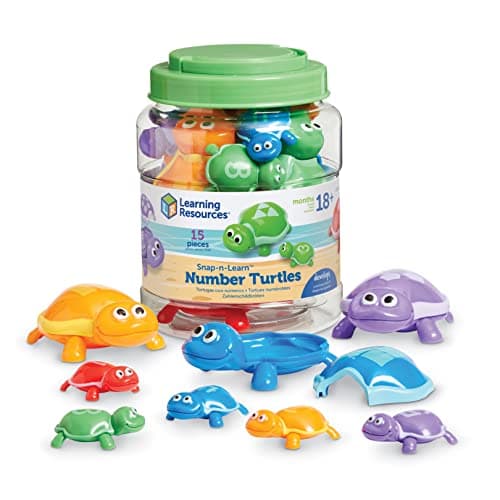 Image of Learning Resources Snap-n-Learn Number Turtles
