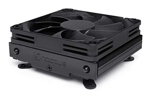 Image of Noctua NH-L9i-17xx chromax.black, Premium Low-Profile CPU Cooler for Intel LGA1700 and LGA1851 (Black)