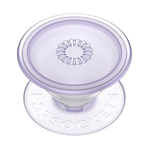 Image of PopSockets: PopGrip Plant - Expanding Stand and Grip Made with Plant Based Materials with a Swappable Top for Smartphones and Tablets - Dusty Lavender