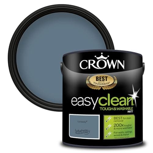Image of CROWN Easyclean Matt Emulsion Paint 2.5L Runaway