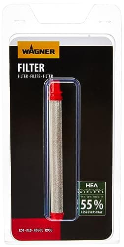 Image of WAGNER Filter XS-S for WAGNER Paint Sprayers ControlPro 250M/250R/350M/350R, 2 pieces, red