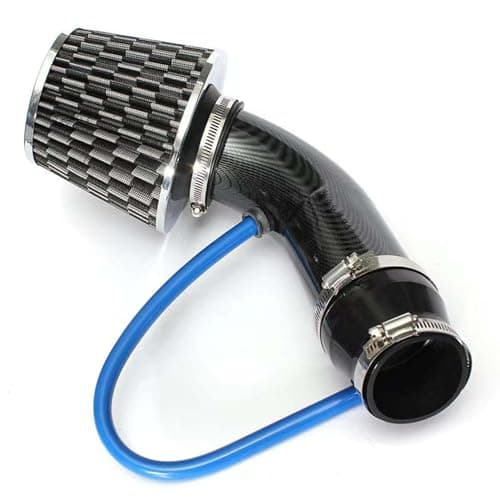 Image of QZMREVKPD Air Intake Filter, for Ford Fiesta 5-Door HF/HG/HJ JA8 JC3/JD3 2021-2024 2025 Cold Air Intake Kit High Flow Performance Induction Filter washable reusable air filter cone,B