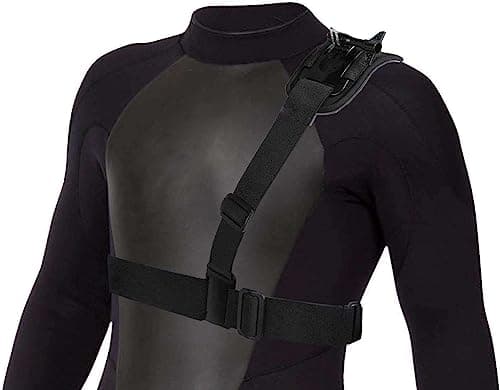 Image of Navitech Adjustable Shoulder Body Strap Harness Mount Strap - Compatible With ITEK I67002 Action Pro Sports Camera