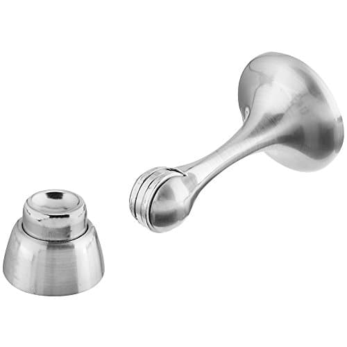 Image of National Hardware S825-521 8208 Magnetic Doorstops in Nickel, Satin Nickel