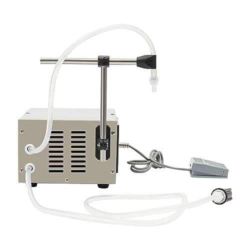 Image of Liquid Filling Machine Automatic Liquid Filling Digital Bottle Filler 5-3500ml, Automatic Digital Control Bottle Filler, Manual Quantitative Control Water Filler for Perfume Essential Oil Juice