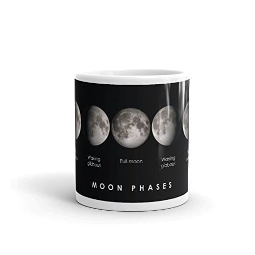 Image of Awesome Moon Phases Mug - Gift Space Planets NASA Universe Kids #8145