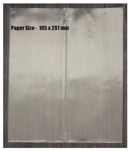Image of Pack of 10 Clear Pockets. Menu Inserts (Half of A4) Double Pockets (4 Viewing Sides) Suitable for use with Menu Covers