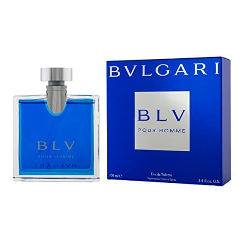 Image of Bvlgari Men's BLV Pour Homme EDT Spray,Blue,3.4 oz