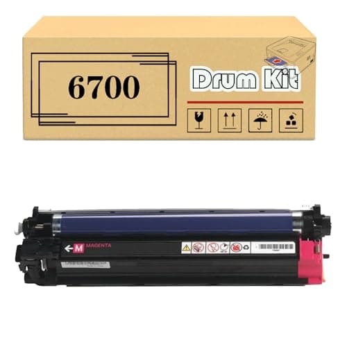 Image of Replacement for Phaser 6700 108R00974 108R00971 108R00972 108R00973 Drum Kit Compatible for Xerox 6700DN 6700DT 6700DX 6700N Printers, High Yield 50,000 Pages Magenta*1