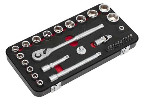 Image of Sealey Premier Platinum 31pc 3/8" Sq Drive Socket Set - AK7921
