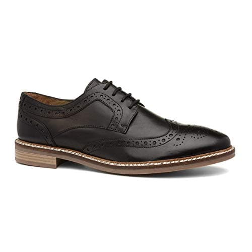Image of Hush Puppies Mens Bryson Oxford, Black, 12 UK