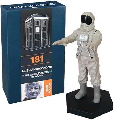Image of Doctor Who Alien Ambassador Figure 1:21 Scale Hand Painted Eaglemoss Collector Boxed Model Figurine #181