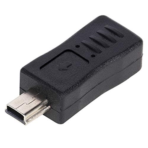 Image of TRIXES Mini USB Male to Micro USB Female B Type Charger Adapter Converter