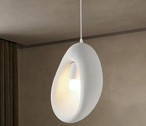 Image of XAZLBIW Modern Bedroom Decorative Dining Room led Ceiling Lamps Pendant Lights Indoor Lighting Interior lamp Chandelier(A White,Cold White)