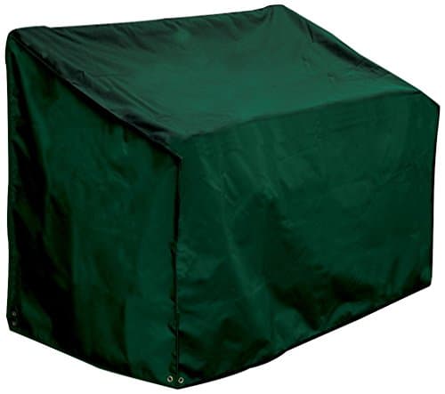 Image of Bosmere Protector 6000 | Garden Bench Cover | W 163cm D 66cm H 89cm | 100% Waterproof, UV Protected, Heavy Duty 600D | 6 Year Guarantee | C610, Green, C610
