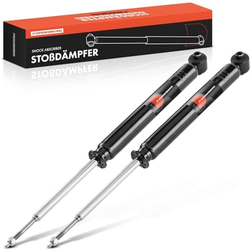 Image of Frankberg 2x Shock Absorber Strut Rear Left Right 580mm Gas pressure Compatible with 406 8B 406 Break 8E/F Replace# 200854,200858