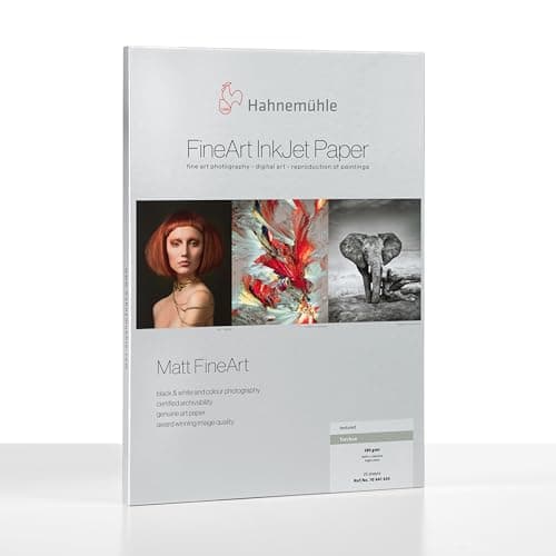 Image of Hahnem?hle 10641635 Digital FineArt Torchon Paper, 285 g/m², DIN A4, 210 x 297 mm, Light White