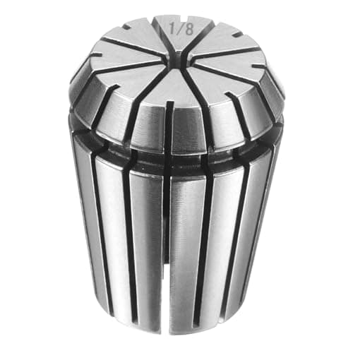 Image of sourcing map Spring Collet Chuck ER25 1/8" 65Mn Spring Steel Precision Router Collets for CNC Engraving Milling Lathe Tool
