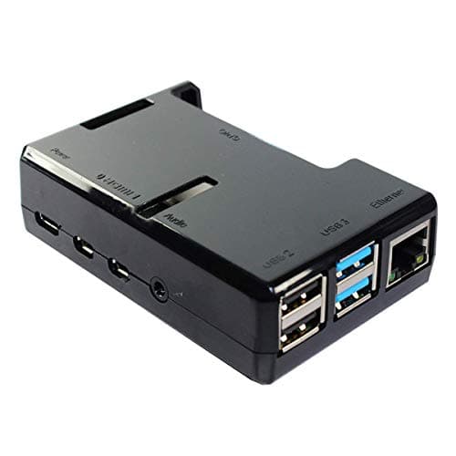 Image of SB Components Raspberry Pi 4 Model B Black Case - Access to All Ports RoHS Compliant