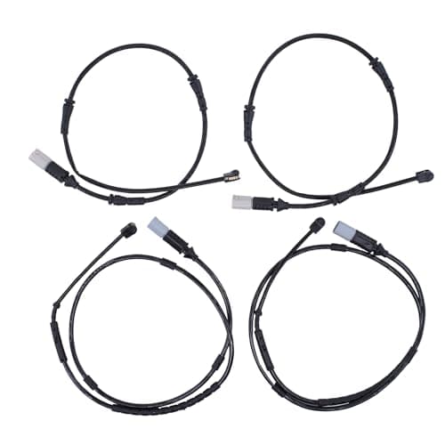 Image of HouYeen Pack of 4 Front and Rear Left and Right Brake Pad Wear Warning Sensor Indicator for B-MW 1 2 3 4 Series F20 F21 F22 F87 F23 F30 F80 F34 F31 F33 F83 F32 F82 F36