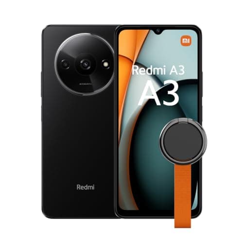Image of Xiaomi Redmi A3 Midnight Black-Smartphone-3+64GB,MediaTek Helio G36,5000mAh(typ) battery,AI dual camera system,Smooth 6.71“90 Hz Display(UK Version+2 Years Warranty)