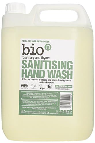 Image of Bio D 5 Litre Rosemary and Thyme Sanitising Hand Wash