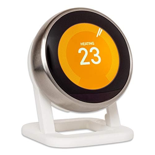 Image of P3D-LAB Stand for Google Nest Thermostat 3rd-gen with Mounting Screws White - 3 Years Warranty - Made in UK