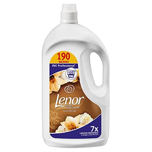 Image of Lenor Super Concentrate Gold Orchid Fabric Conditioner 190 Washes 3.8L (1)