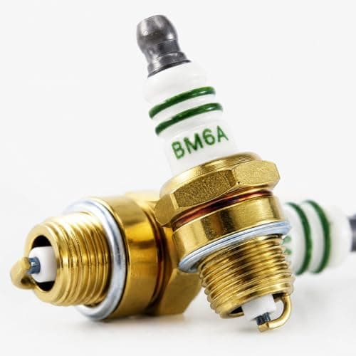 Image of 2pcs BM6A Spark Plugs Replacement Part for 40-5 2-Stroke Lawn Mower / M7 / L7T / CJ8 / 1560 Spark Plug Replacement