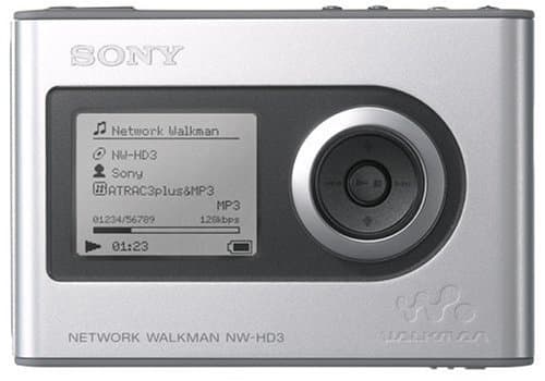 Image of Sony NW-HD3 20GB Network Walkman / MP3 Digitial Audio Player - Silver