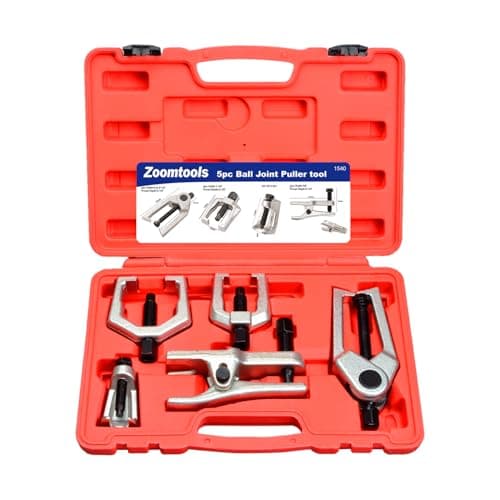 Image of Zoomtools 5pc Ball Joint Puller tools Separator Splitter Removal tools Kit Pitman Arm Puller tools, Ball Joint Separator tools Tie Rod Remover Tool