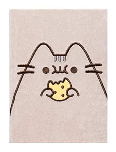 Image of Grupo Erik A5 Notebook Hardback - Pusheen Cat Stationery | Plush Cover, Bullet Journal Dotted Note Book, Dotted Notebook A5 Sketchbook | Pusheen Gifts For Cat Lovers