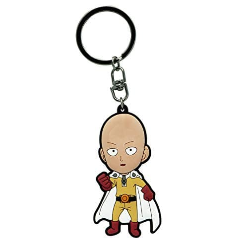 Image of ABYstyle One Punch Man Saitama Keychain