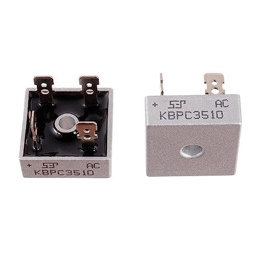 Image of BOJACK KBPC3510 35A 1000V Bridge Rectifier Diodes Axial KBPC3510 35 Amp 1000 Volt Full Wave Electronic Silicon Diodes(Pack of 2 Pcs)