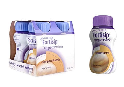 Image of Fortisip Compact 4x125ml (All Flavours) x2 (2 Boxes - 8x125ml) (Mocha)