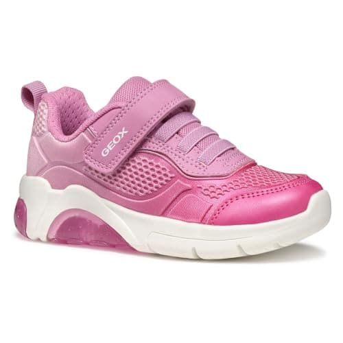 Image of Geox J FADINLIGHT Girl C, Girls’ Sneaker, Pink/Fuchsia,