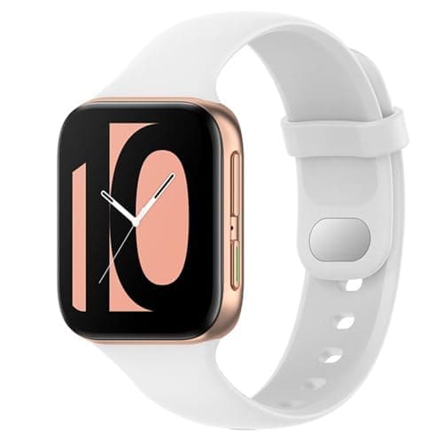 Image of BYISYUE Watch Strap for OPPO Watch 46mm, Silicone Sport Replacement Band for OPPO Watch 46mm