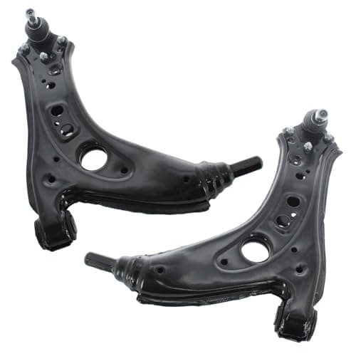 Image of XYZ Parts Front Lower Suspension Wishbones Control Arms Compatible with Skoda Fabia Estate & Hatchback & Saloon 2000-2010 Pair Drivers Side Right Hand & Passengers Side Left Hand UK Replacement