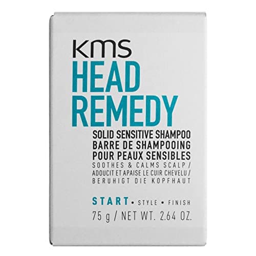 Image of KMS Head Remedy Solid Sensitive Shampoo Bar for All Hair Types With a Sensitive Scalp, 75g