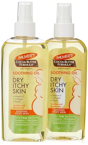 Image of Palmers Cocoa Butter Formula Soothing Oil for Dry, Itchy, Skin 150ml (Pack of 2)