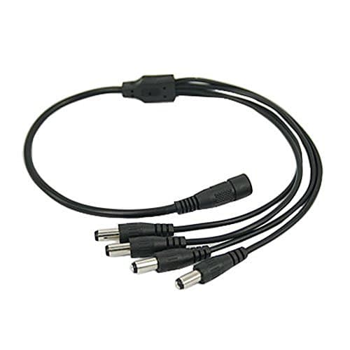 Image of BW 1 to 4 Way DC Power Splitter CCTV for Security Cameras